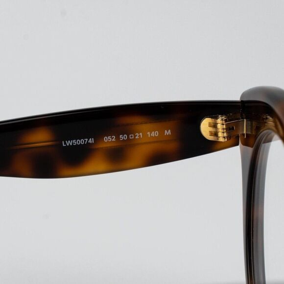 Loewe CURVY Women Eyeglasses Havana Round LW50074I 052 NEW AUTHENTIC main image 7